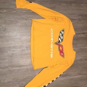 Crop-top Chevy shirt